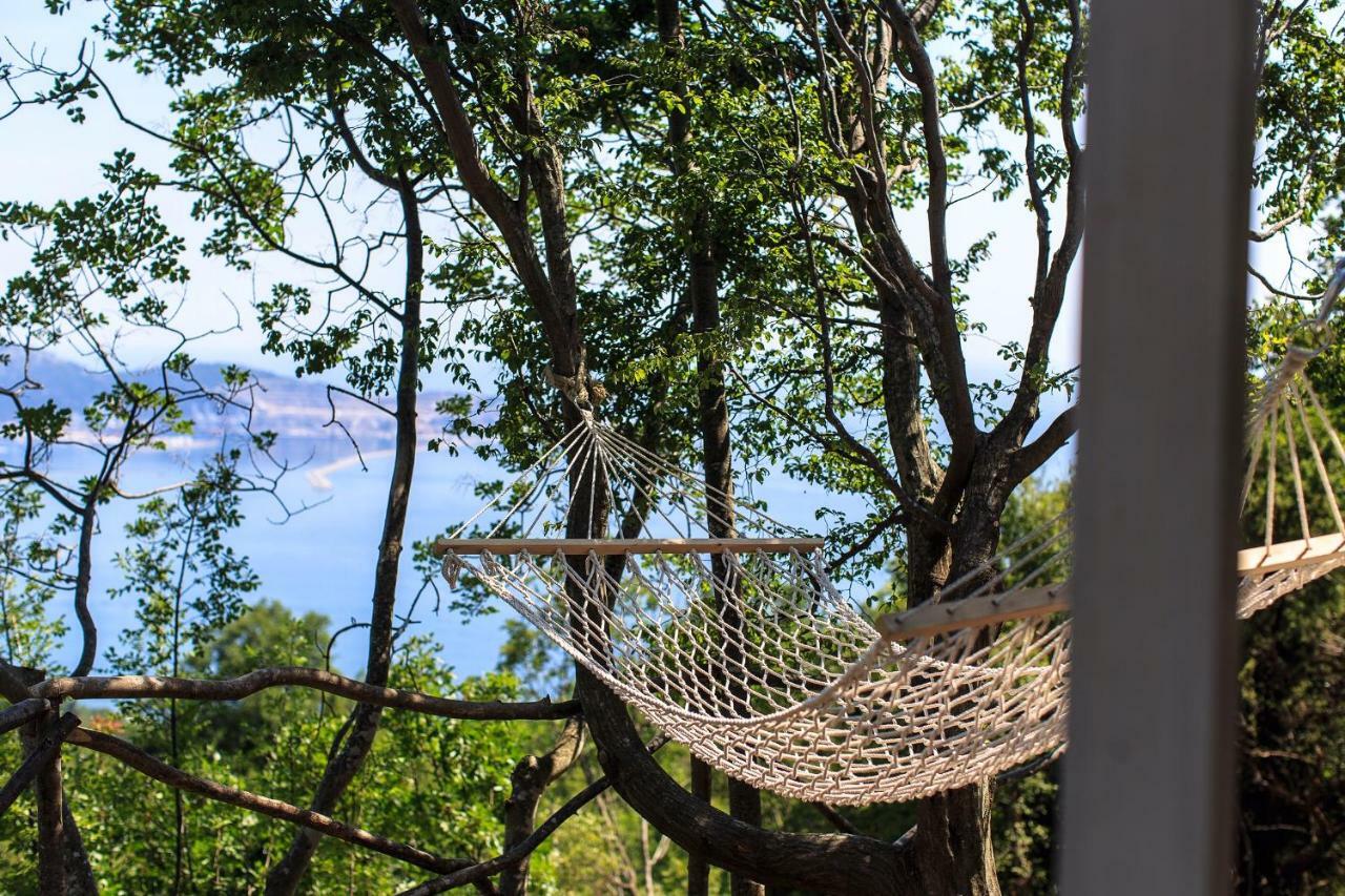 Tramontana Glamping Hotel Bar Bagian luar foto